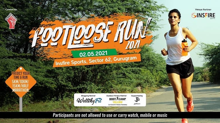 Footloose Run 2021 in Gurgaon